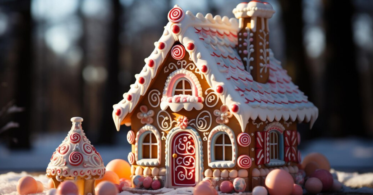 prebuilt gingerbread houses